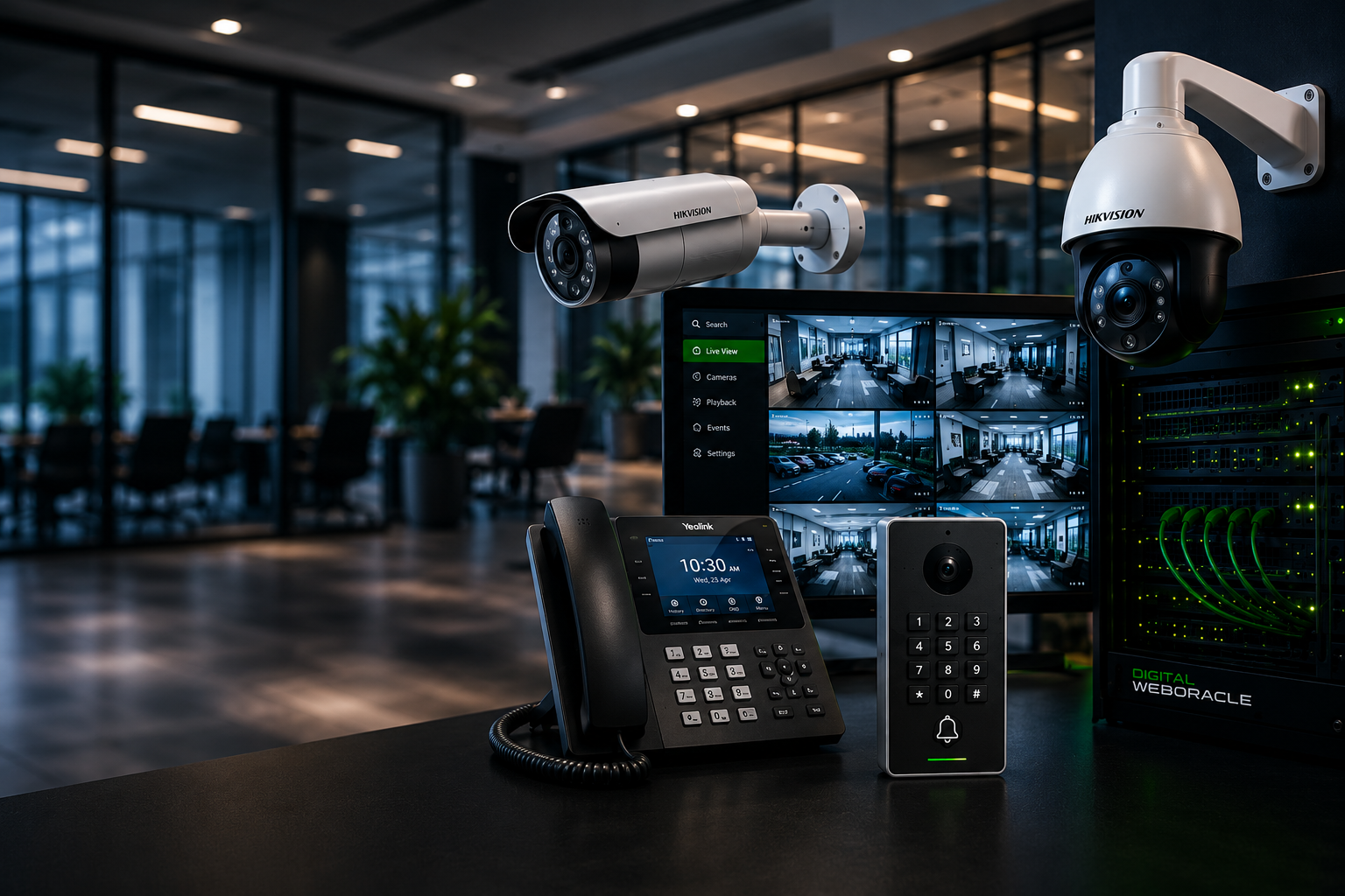 CCTV, VOIP & Intercom